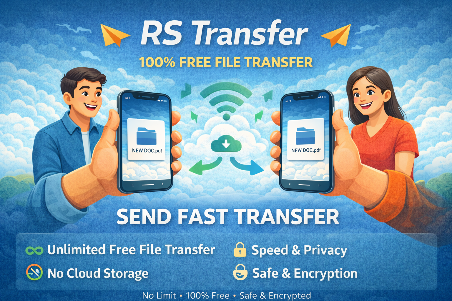 RS Transfer P2P file transfer. Source Code